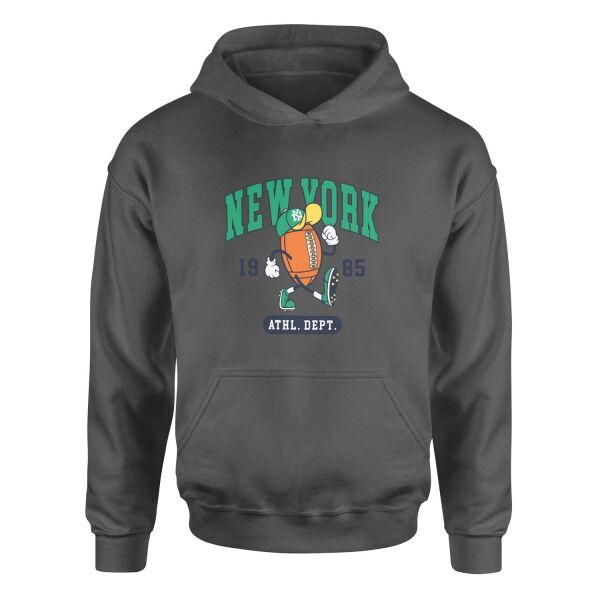 New York 1985 Hoodie XL - Füme
