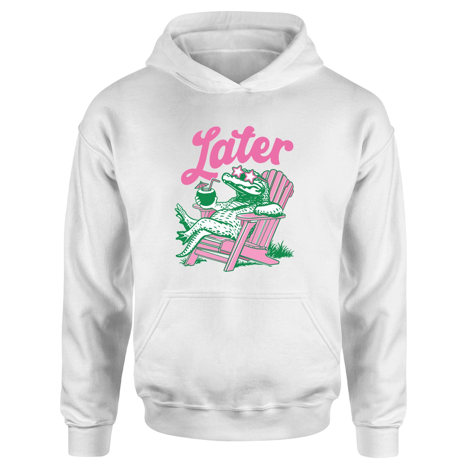 Later Hoodie L - Beyaz