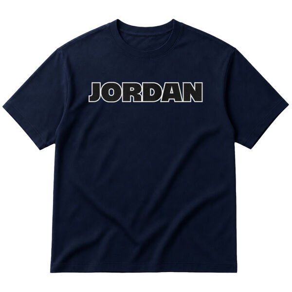 JORDAN Oversize Tişört M - İndigo Mavisi