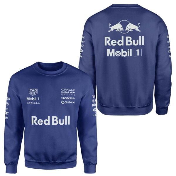 Oracle Red Bull Racing 25 SLVR Sweatshirt S - İndigo Mavisi