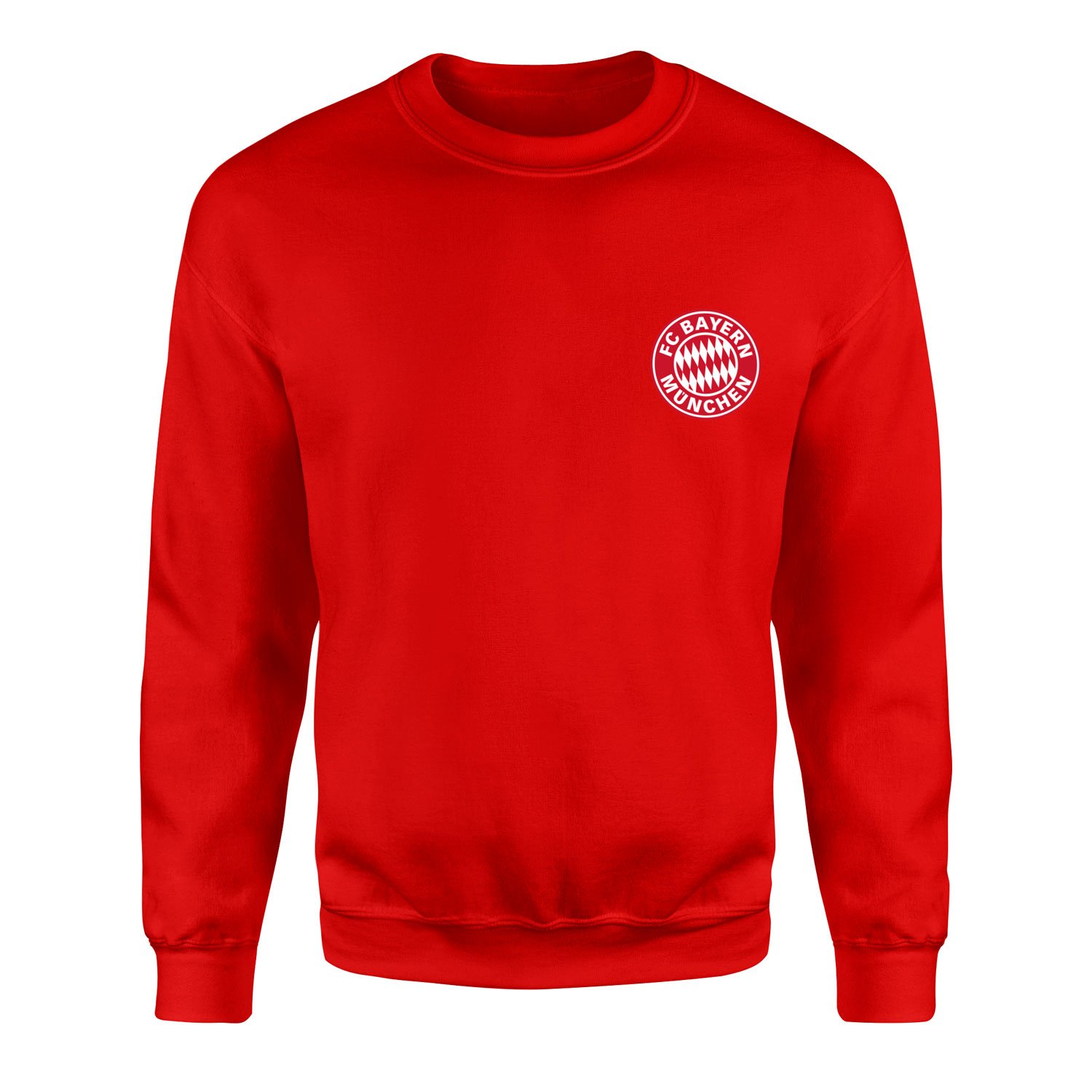 Bayern Münih Red Sweatshirt M - Kırmızı