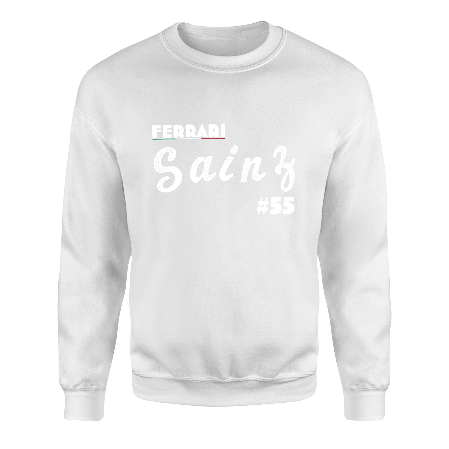 Carlos Sainz Cursive Illustration Sweatshirt XXL - Beyaz