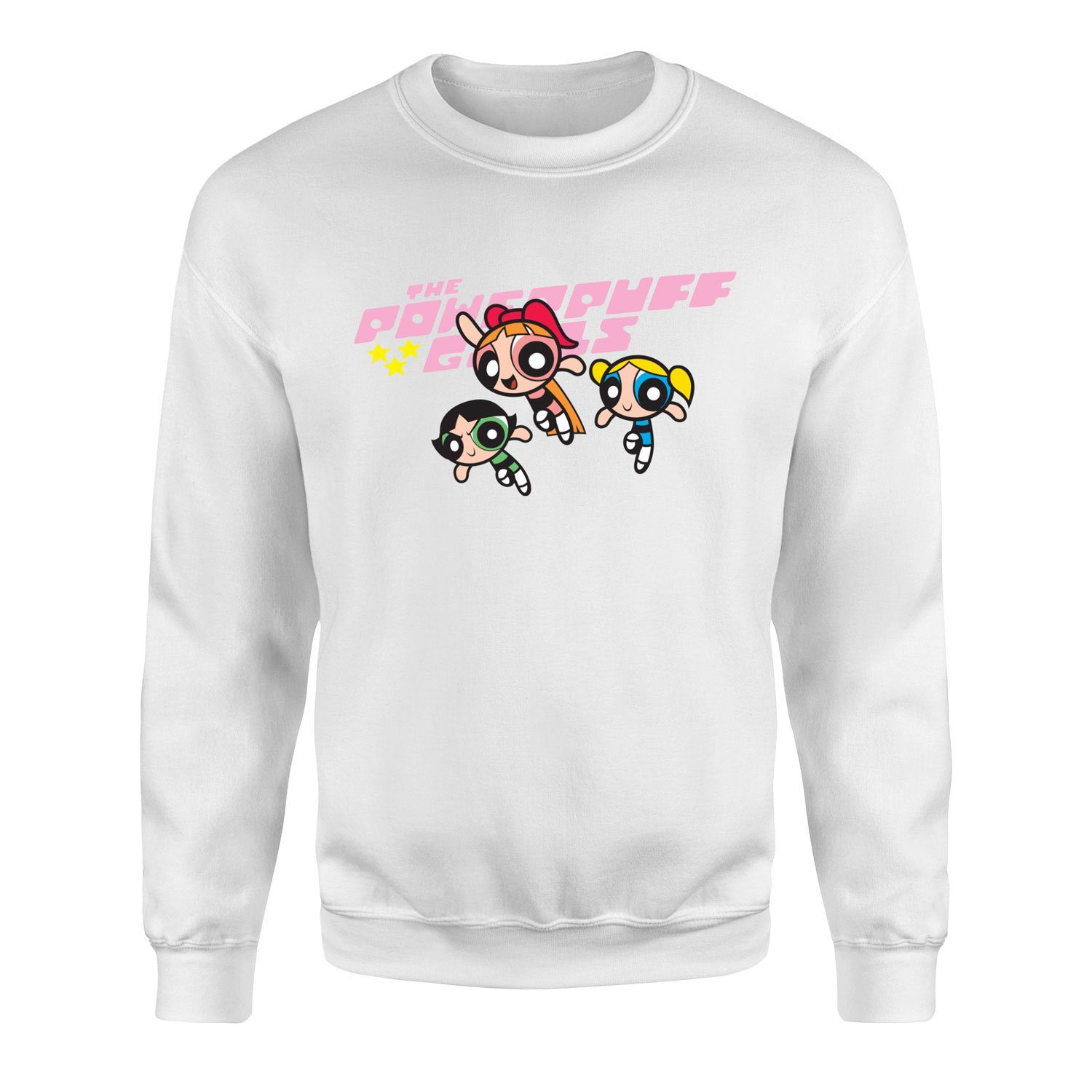 The Powerpuff Girls Sweatshirt XL - Beyaz