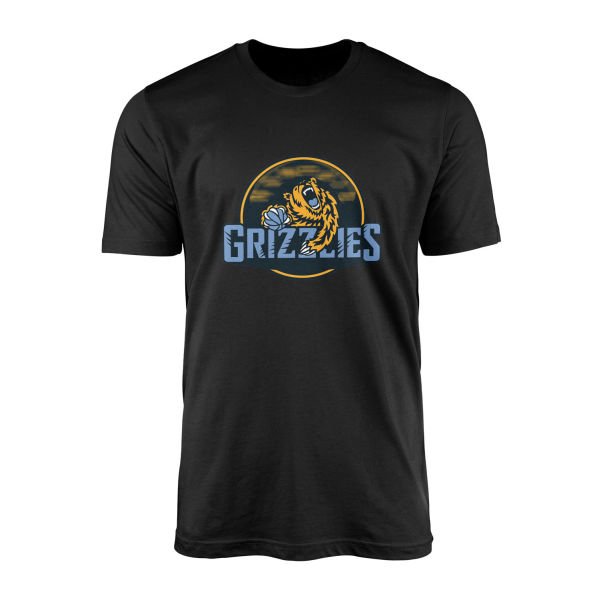 Grizzlies Tişört L - Siyah