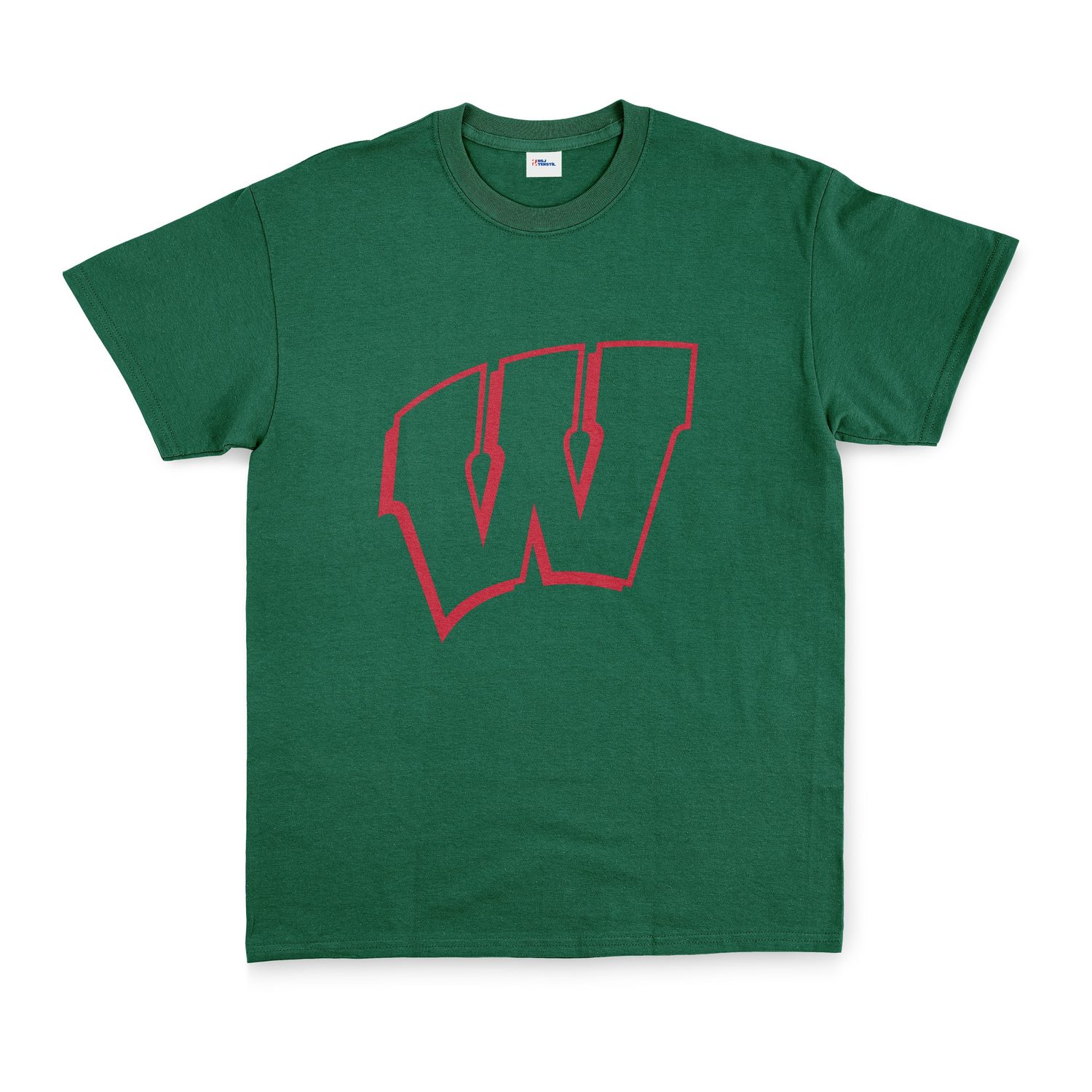 Wisconsin Badgers Tişört M - Nefti Yeşili