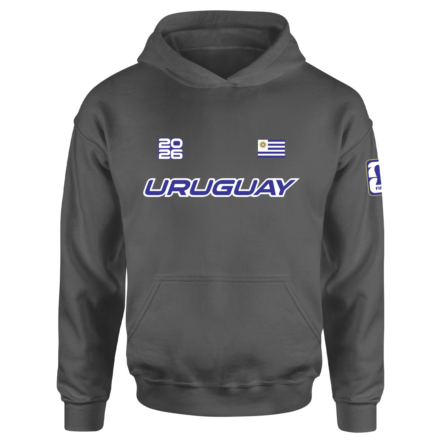 Uruguay 2026 Hoodie M - Füme