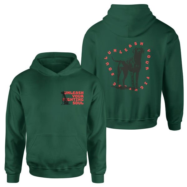 Unleash Your Fighting Soul | Dog Hoodie XXL - Nefti Yeşili