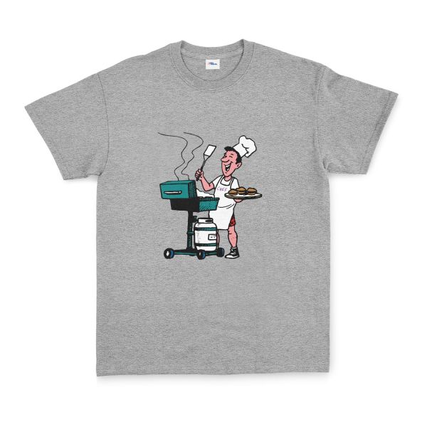 BBQ Chef Tişört XL - Gri