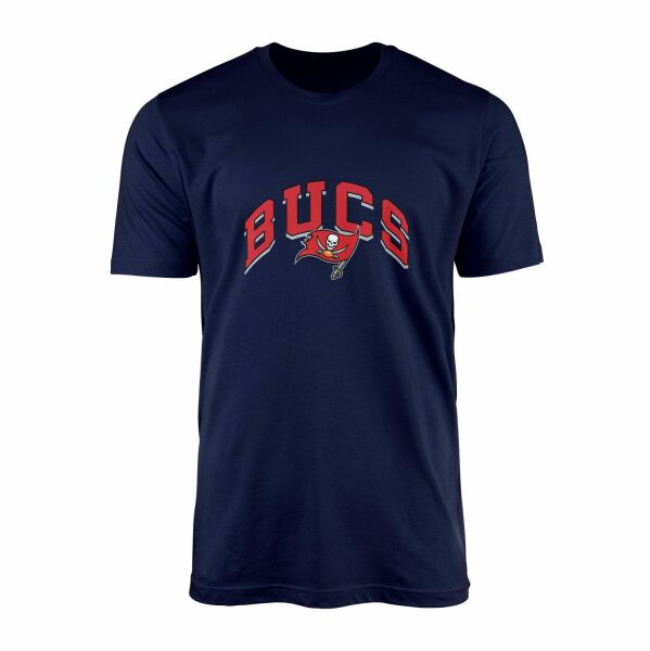GO BUCS! Tampa Bay Buccaneers Tişört M - İndigo Mavisi