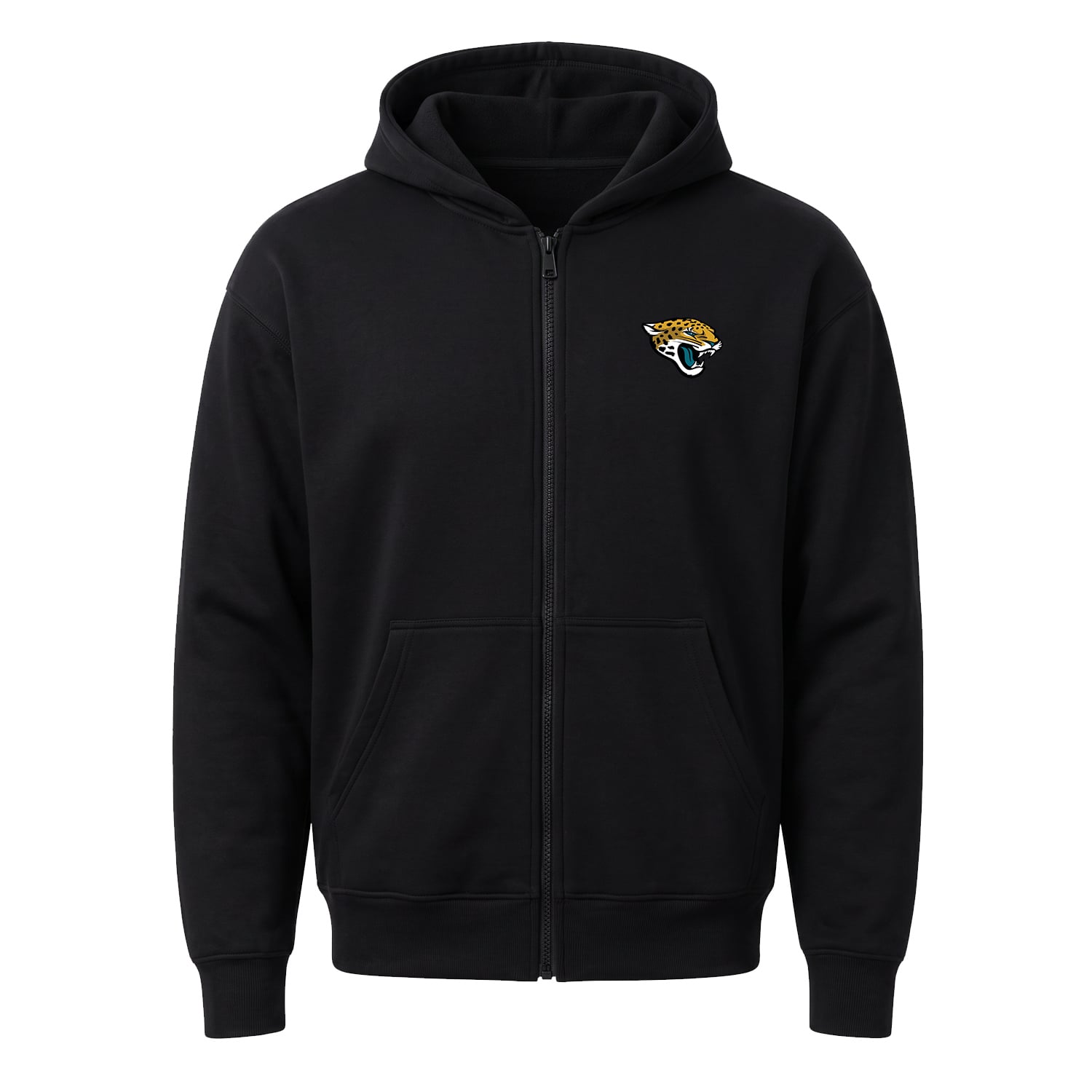 Jacksonville Jaguars Fermuarlı Kapüşonlu Sweatshirt