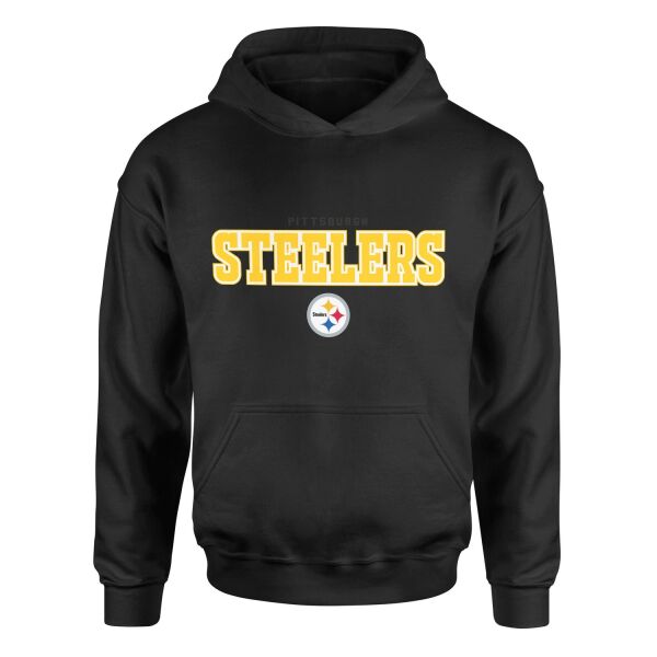 Pittsburgh Steelers B Hoodie M - Siyah
