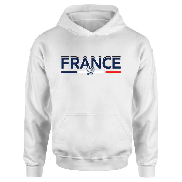 Fransa Hoodie XL - Beyaz