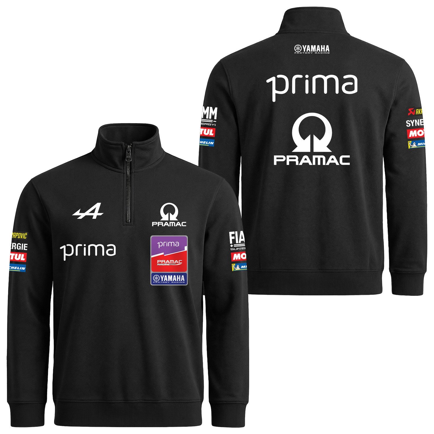 Pramac Racing 2026 Teamline Yarım Fermuarlı Sweatshirt