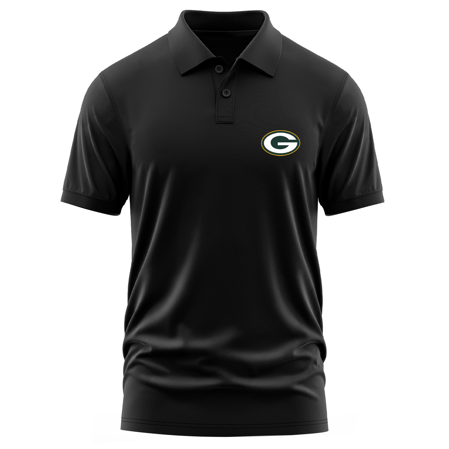 Green Bay Packers Polo Tişört L - Siyah