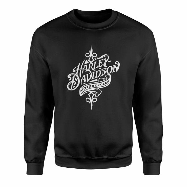 Harley-Davidson Motorcycles W Sweatshirt L - Siyah
