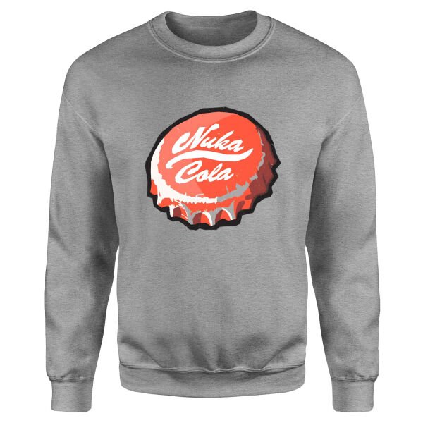 Nuka Cola Caps Sweatshirt L - Gri