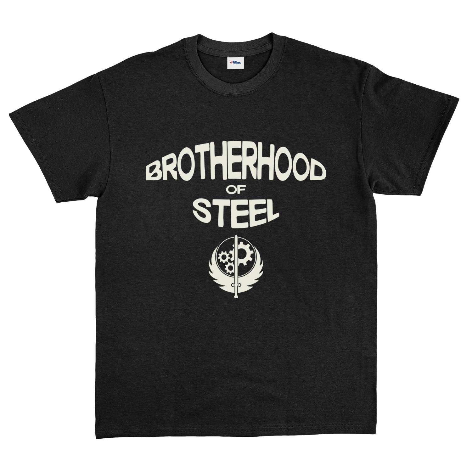 Brotherhood of Steel Tişört XL - Siyah