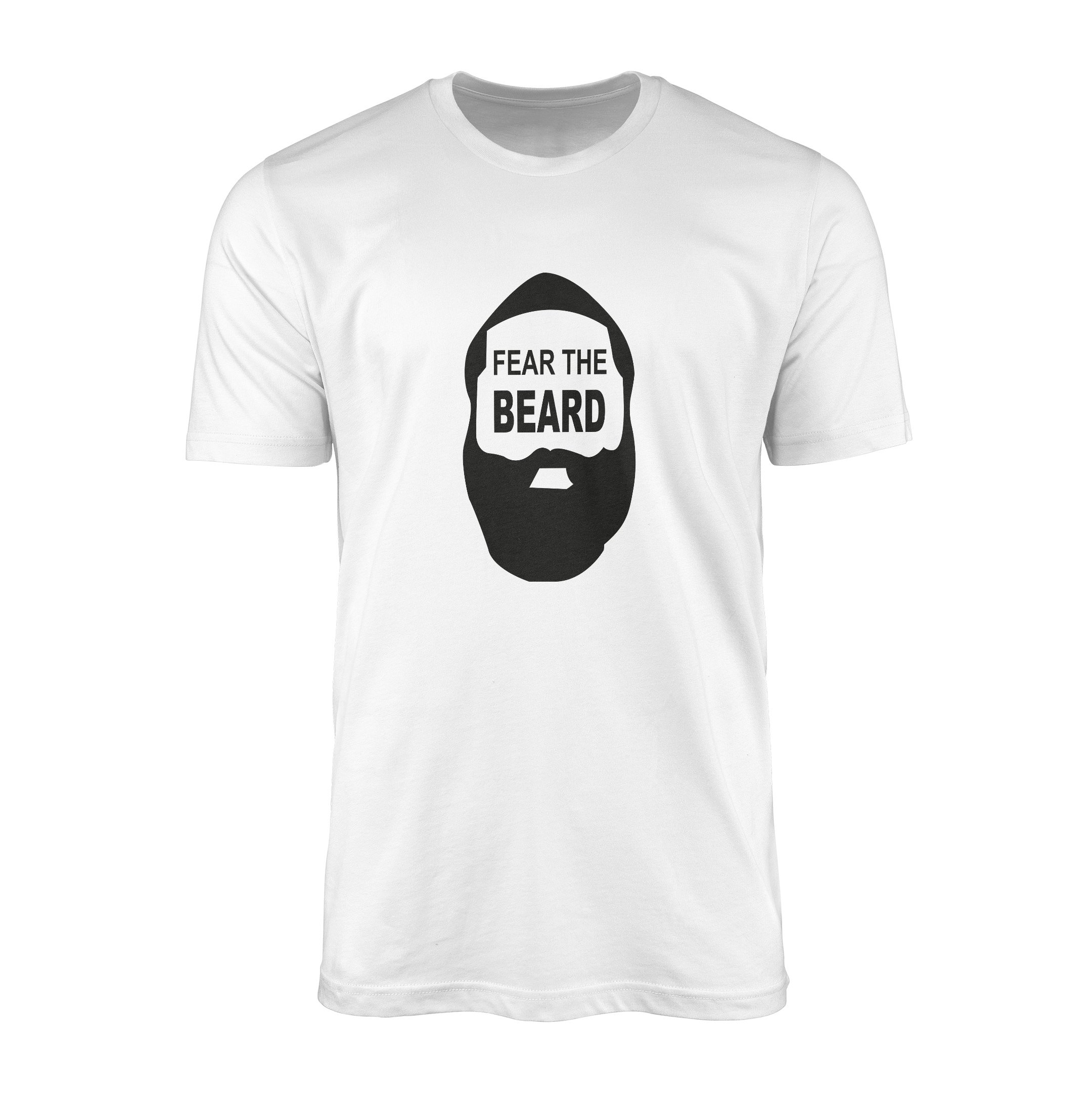 Fear the Beard | James Harden Tişört XXL - Beyaz