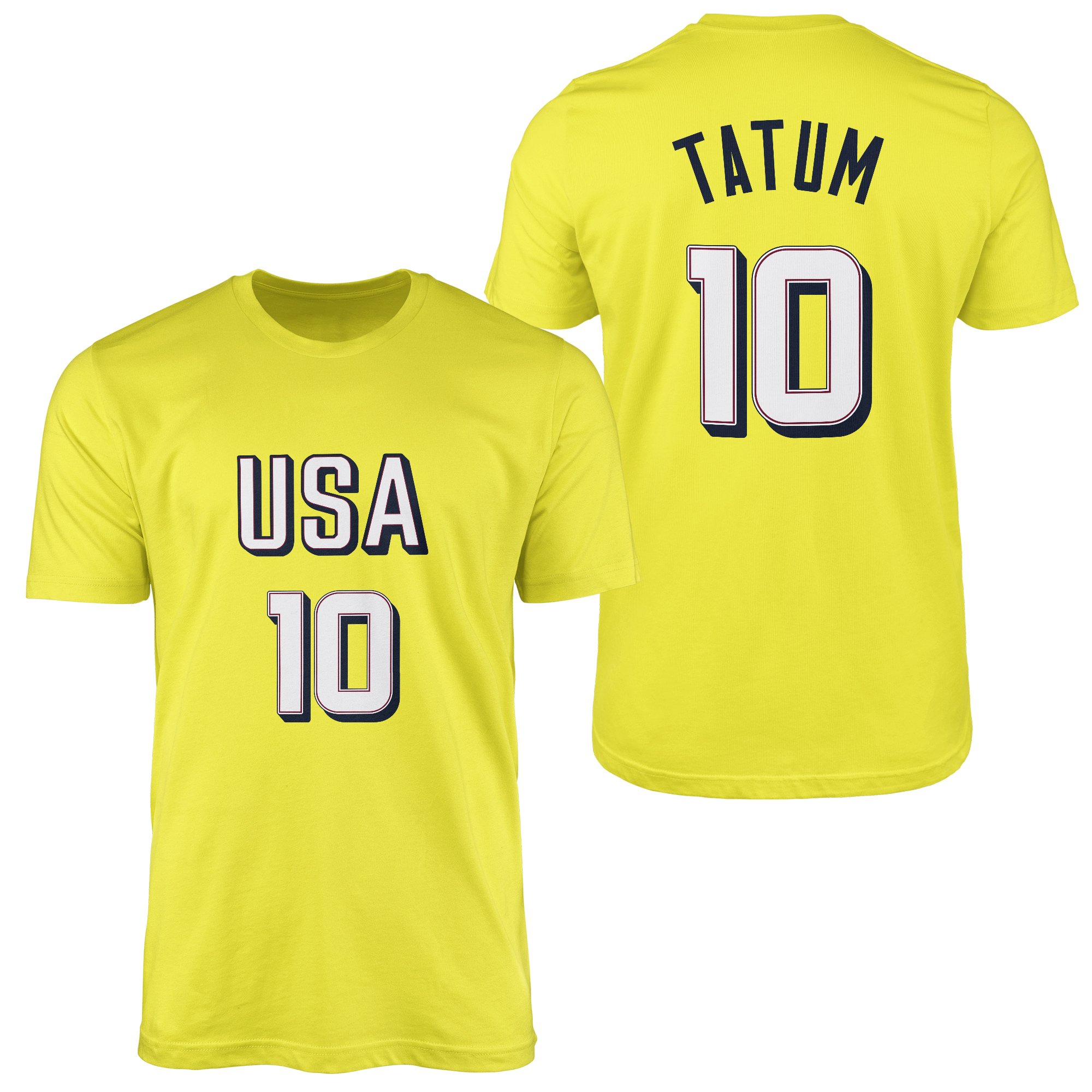 Jason Tatum Forma Tişört L - Sarı