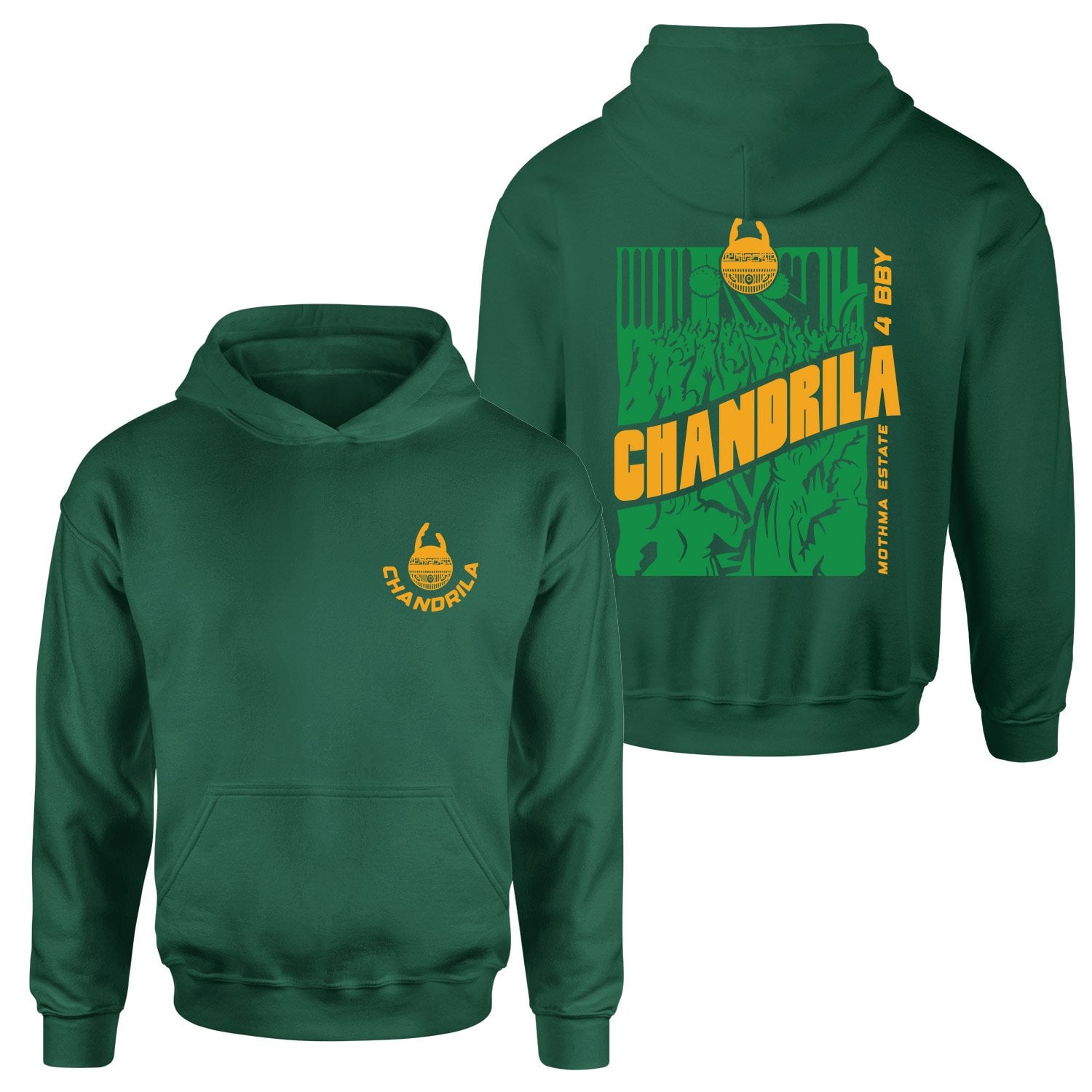 Chandrila, Mothma Estate Hoodie XXL - Nefti Yeşili