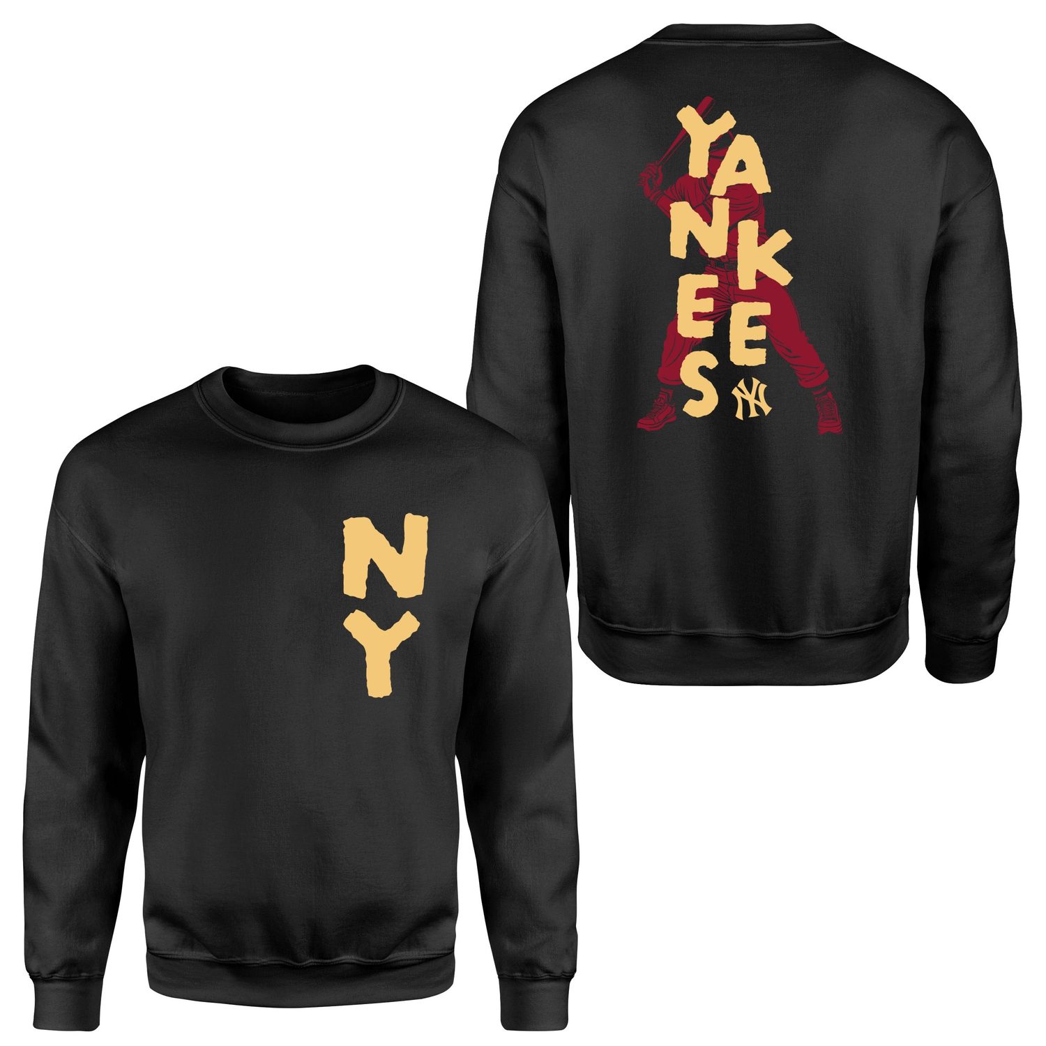 NY Yankees WS Legendary Edition Sweatshirt S - Siyah