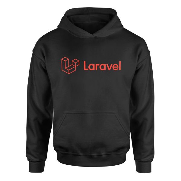 Laravel Hoodie S - Siyah