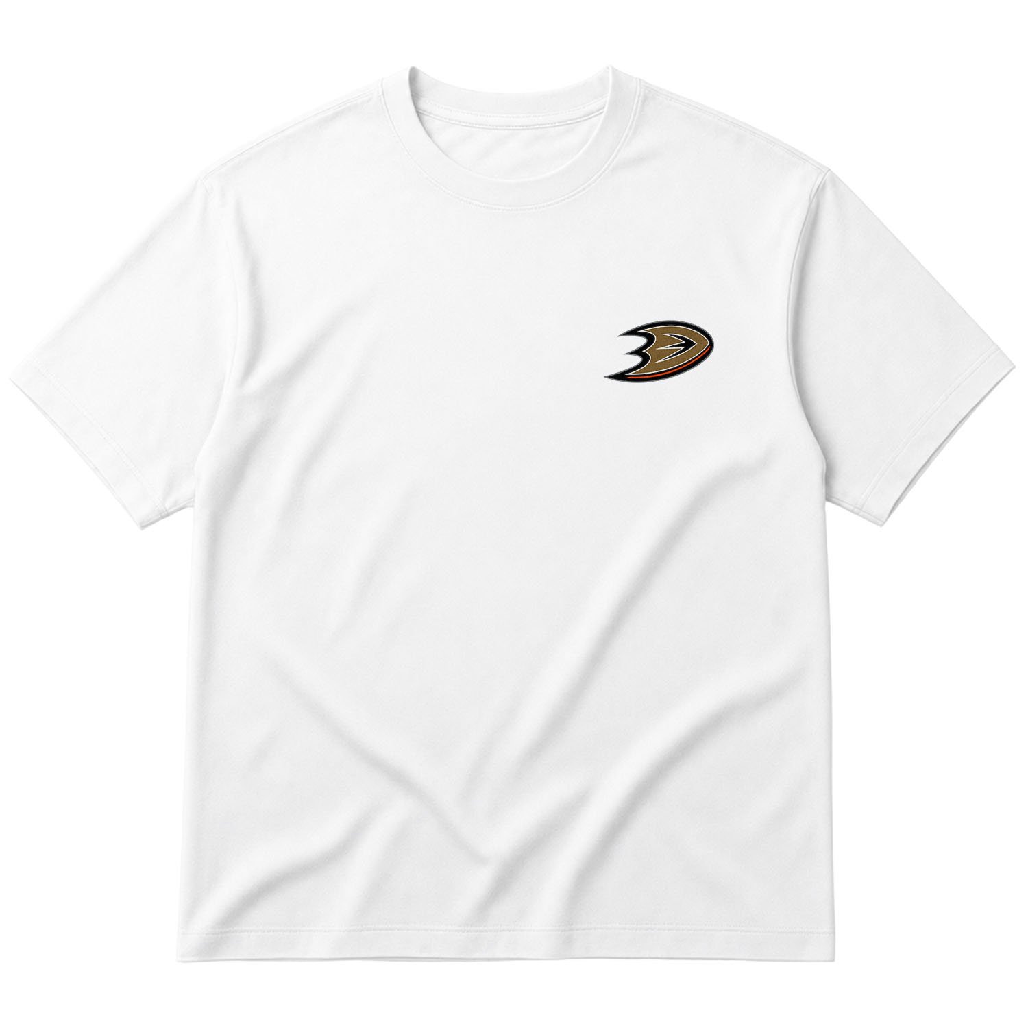 Anaheim Ducks Oversize Tişört M - Beyaz
