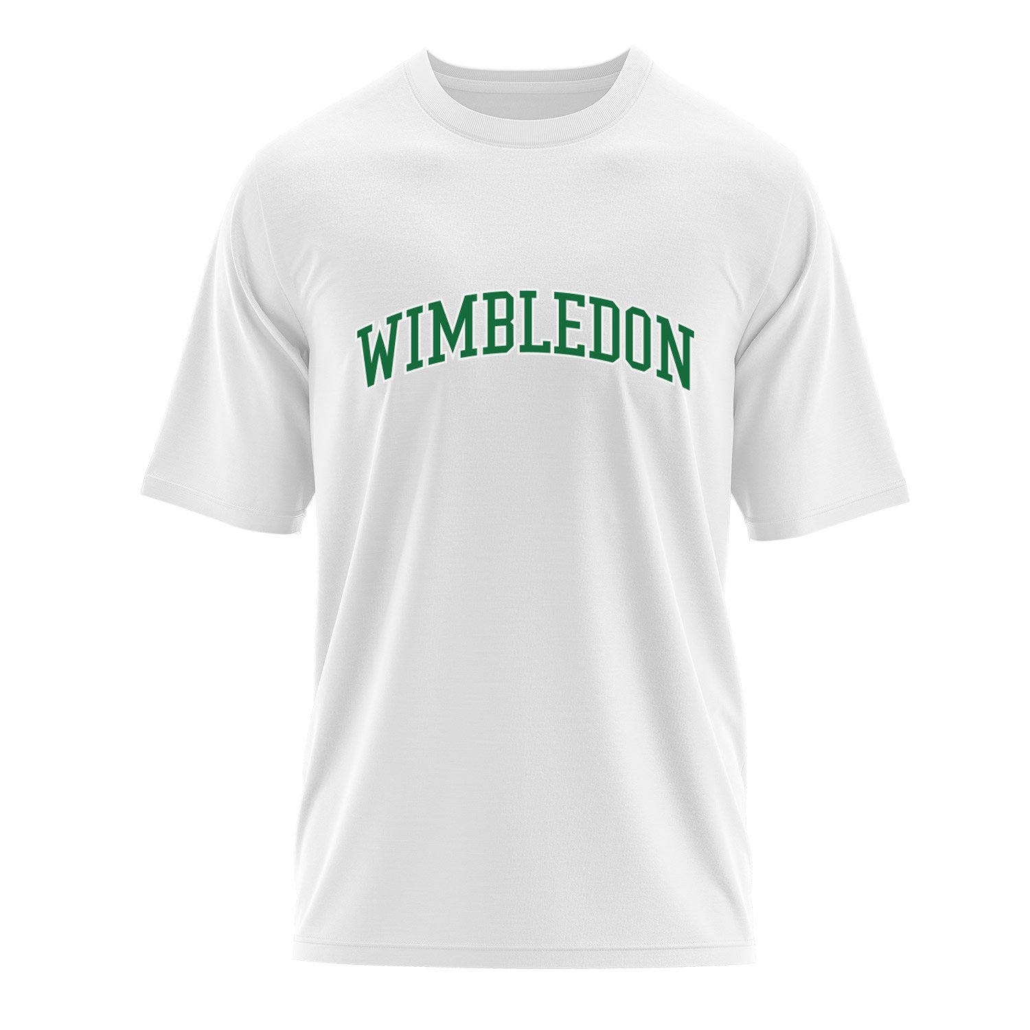 Wimbledon Oversize Tişört S - Beyaz