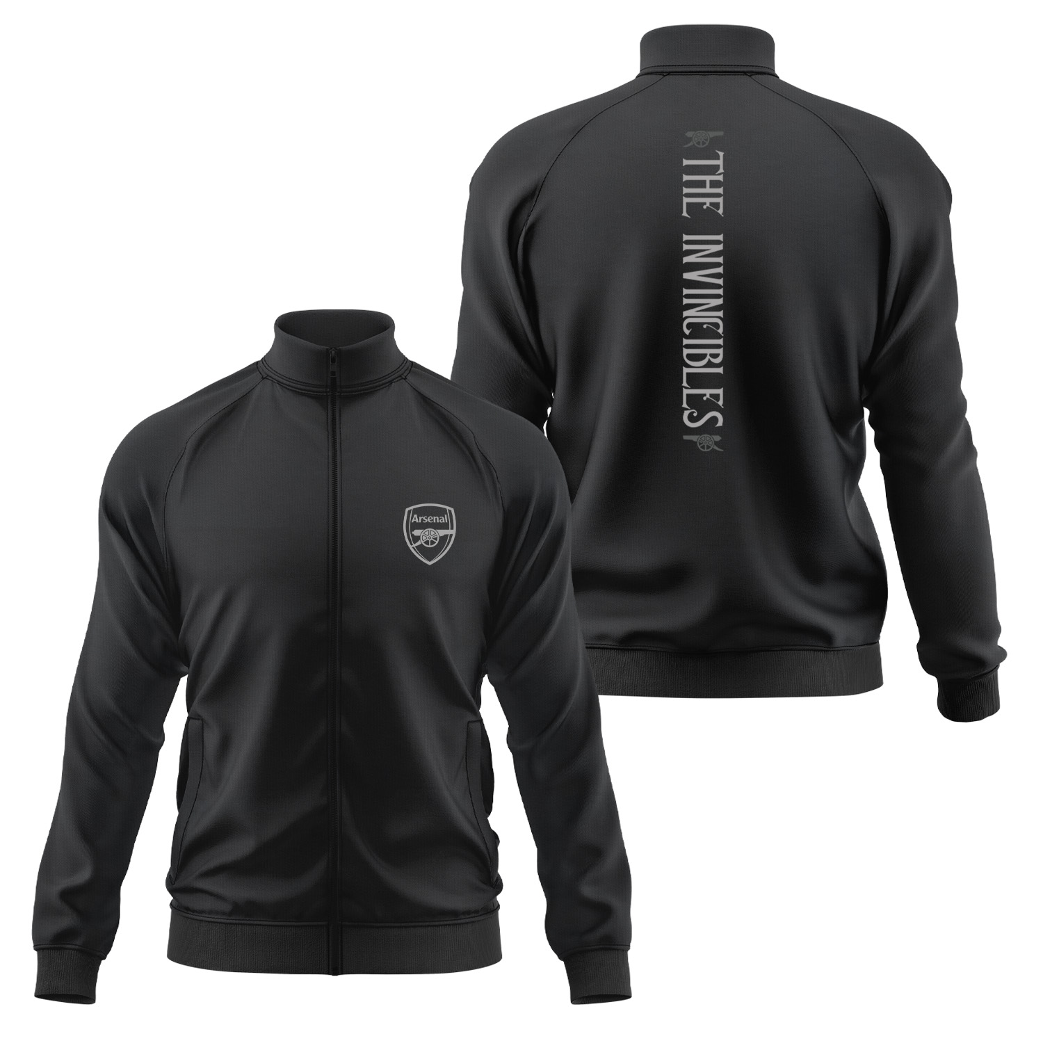 Arsenal Football Club | The Invincibles Fermuarlı Sweatshirt