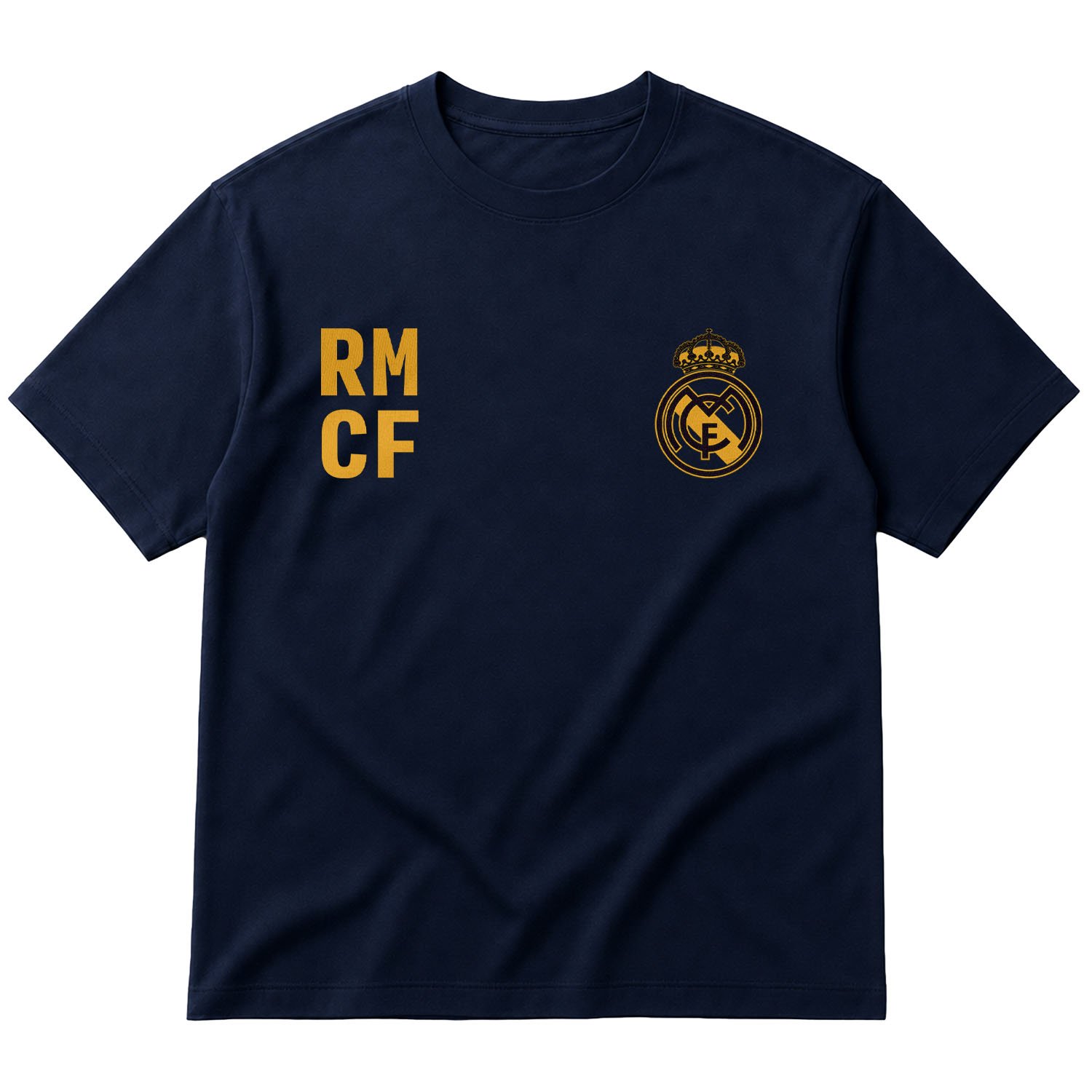 Real Madrid Madridista Edition RMCF Oversize Tişört L - İndigo Mavisi