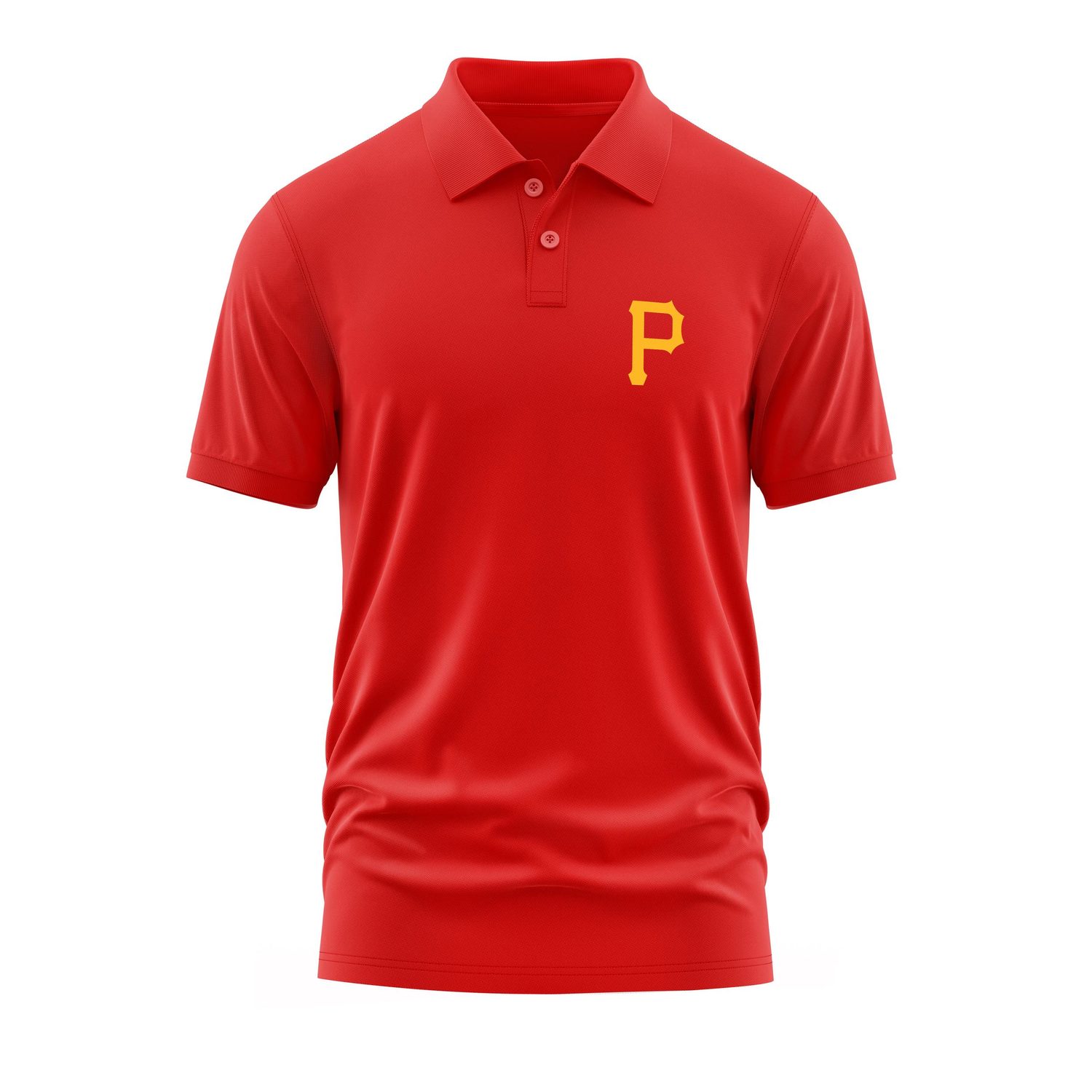 Pittsburgh Pirates Polo Tişört L - Kırmızı