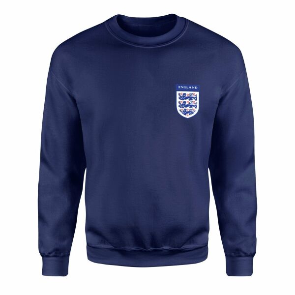 İngiltere Three Lions Sweatshirt S - İndigo Mavisi