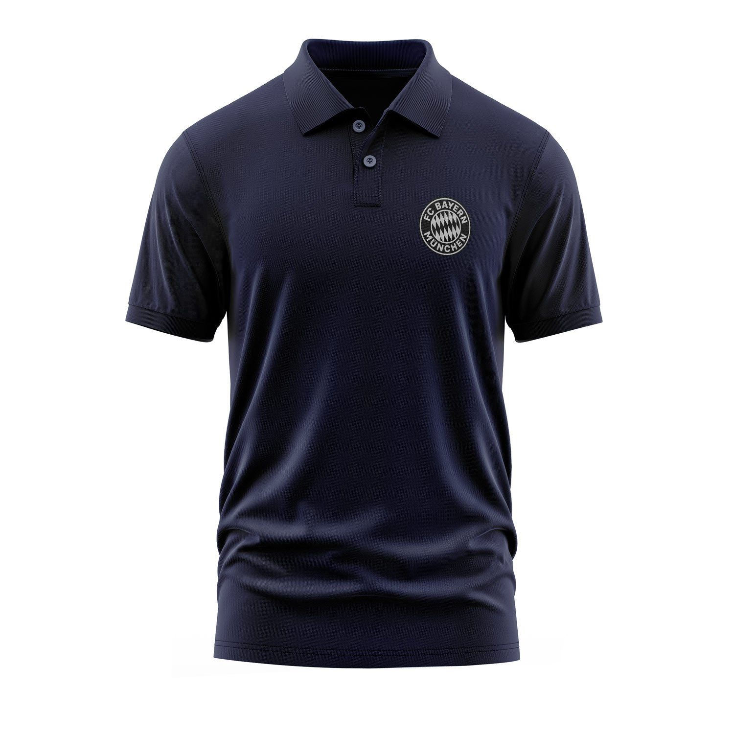 Bayern Münih Rekordmeister Muted Black Polo Tişört XXL - İndigo Mavisi
