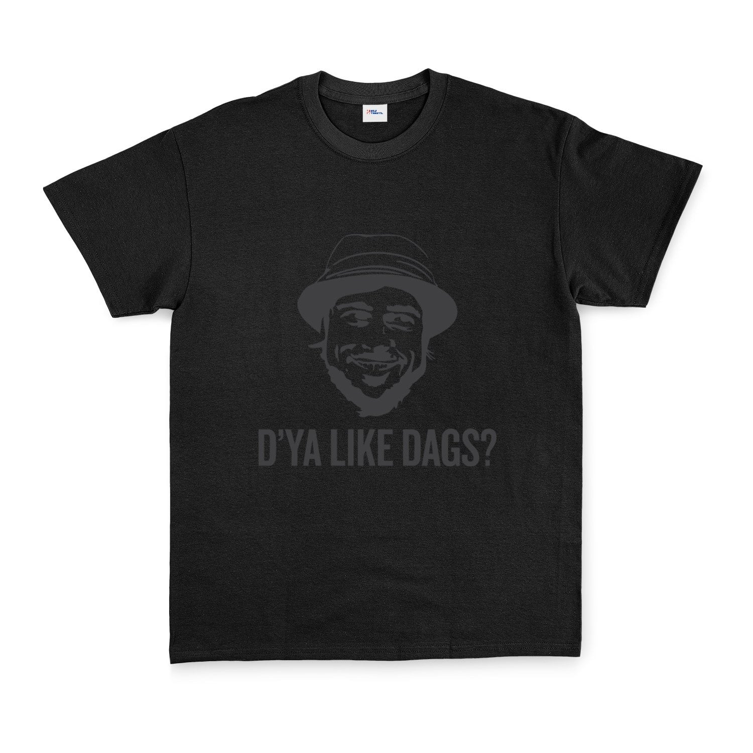 D’ya Like Dags? Snatch Tişört L - Siyah