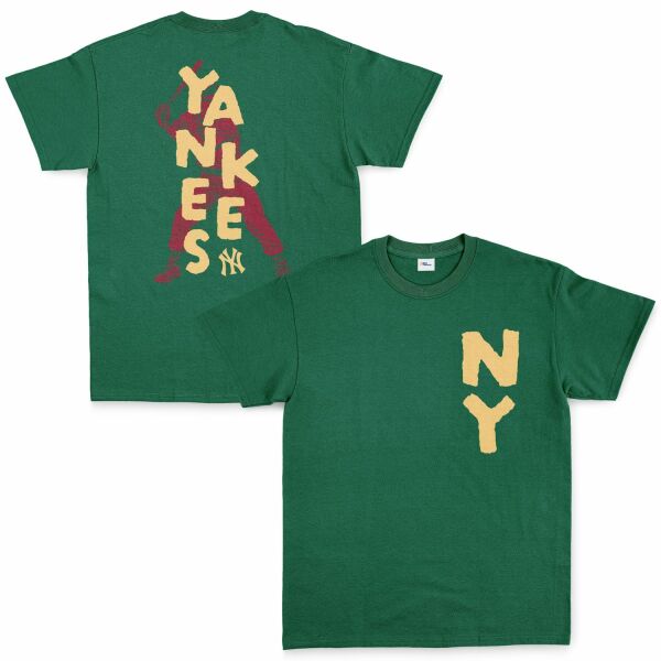 NY Yankees WS Legendary Edition Tişört S - Nefti Yeşili