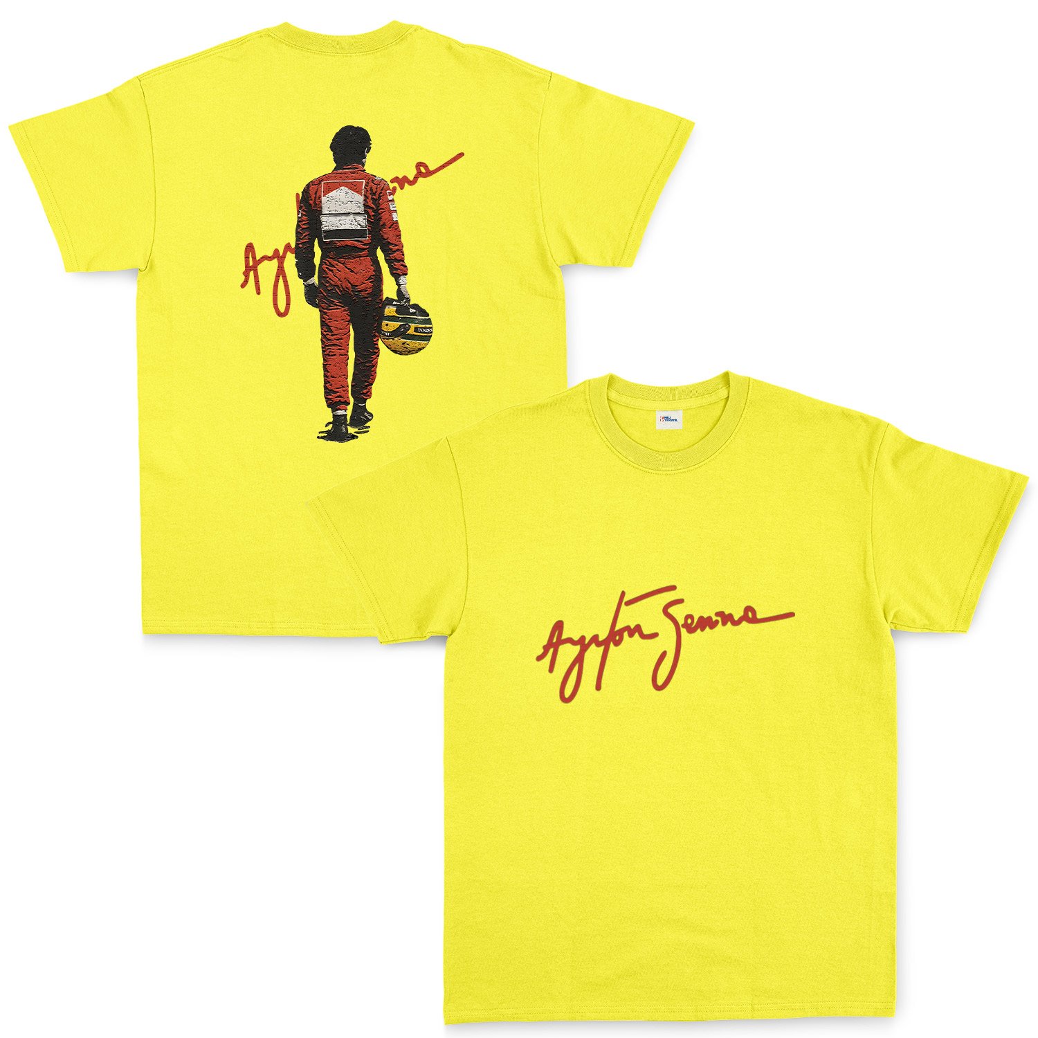 Senna Legend Tişört XXL - Sarı