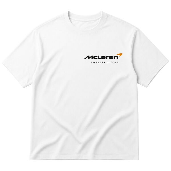 McLaren Racing Oversize Tişört S - Beyaz