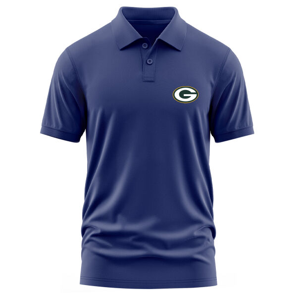 Green Bay Packers Polo Tişört L - İndigo Mavisi
