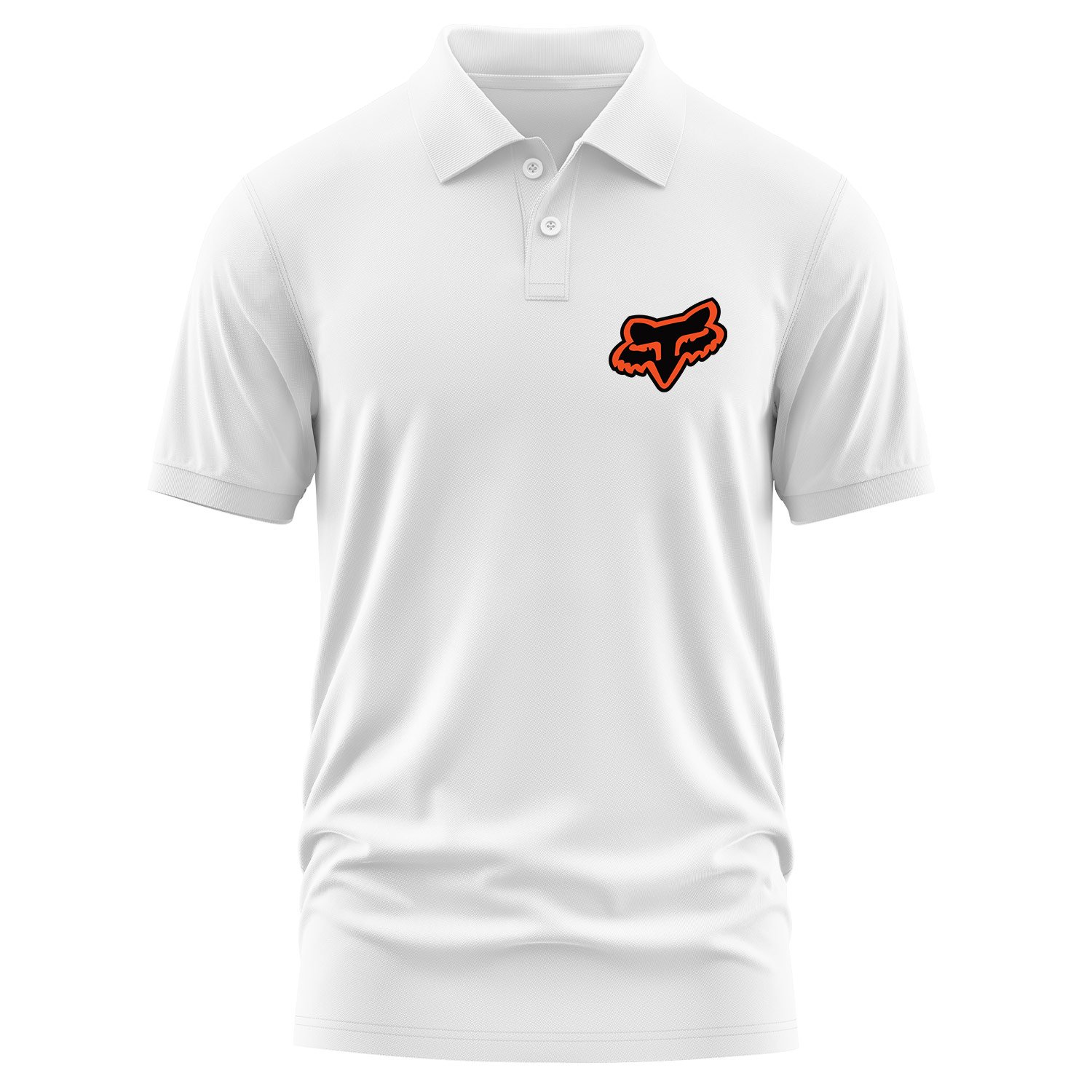 Neon Rider FOX Polo Tişört S - Beyaz