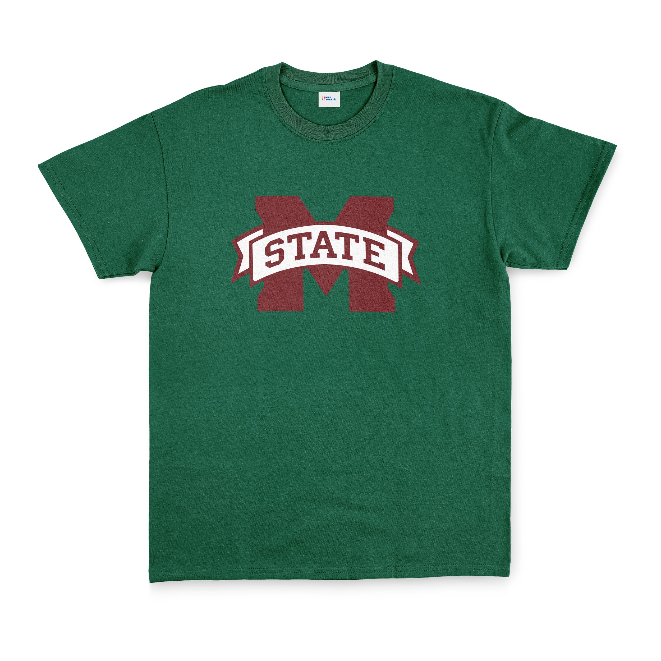 Mississippi State Bulldogs Tişört L - Nefti Yeşili