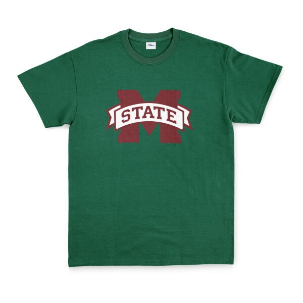 Mississippi State Bulldogs Tişört L - Nefti Yeşili