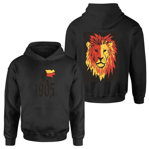 The Birth of a Lion Hoodie M - Siyah | OUTLET