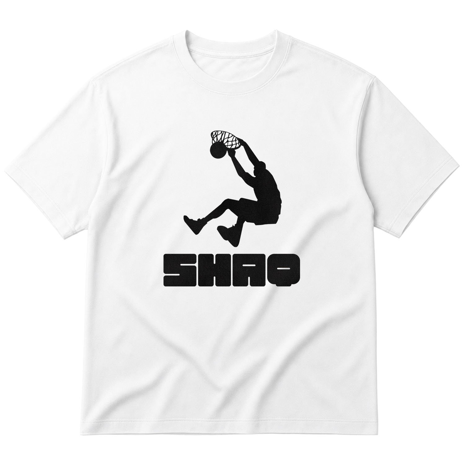 SHAQ DUNK Oversize Tişört L - Beyaz