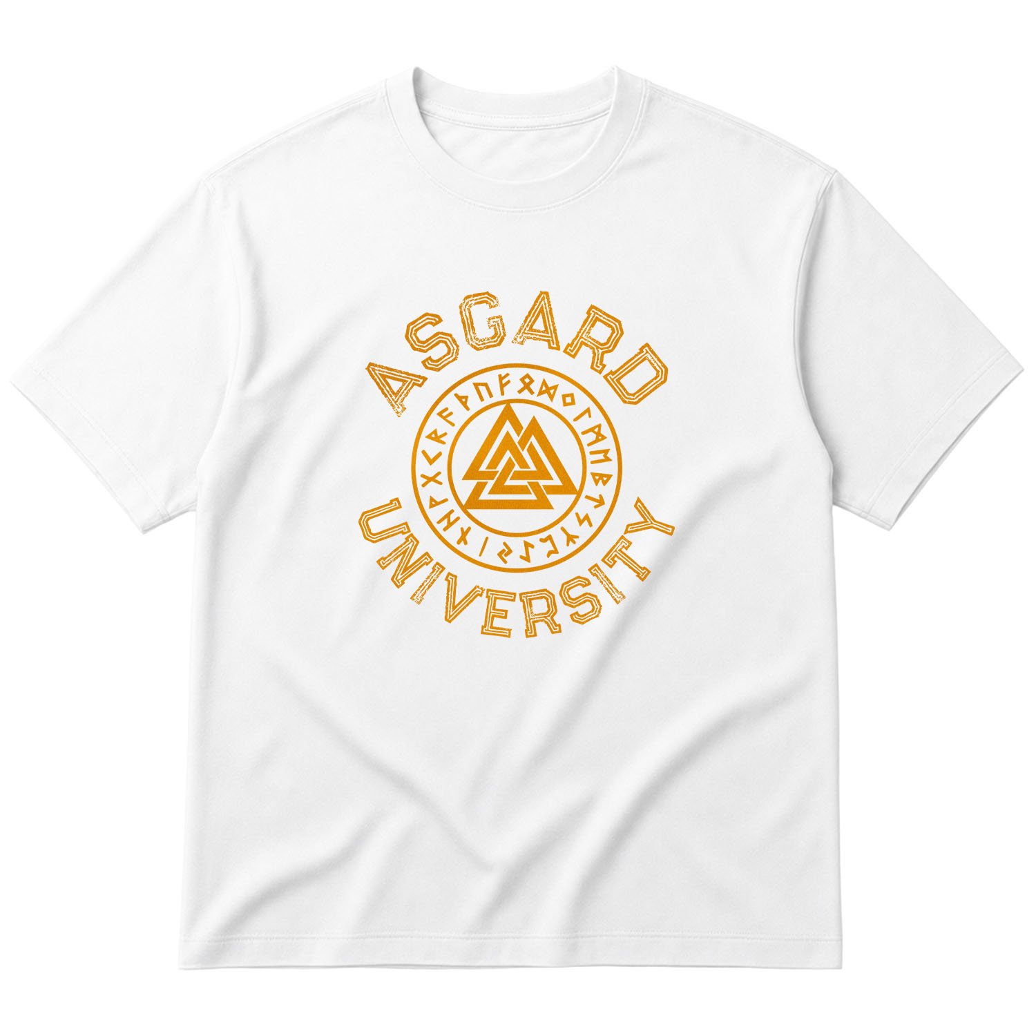 Asgard University Oversize Tişört M - Beyaz