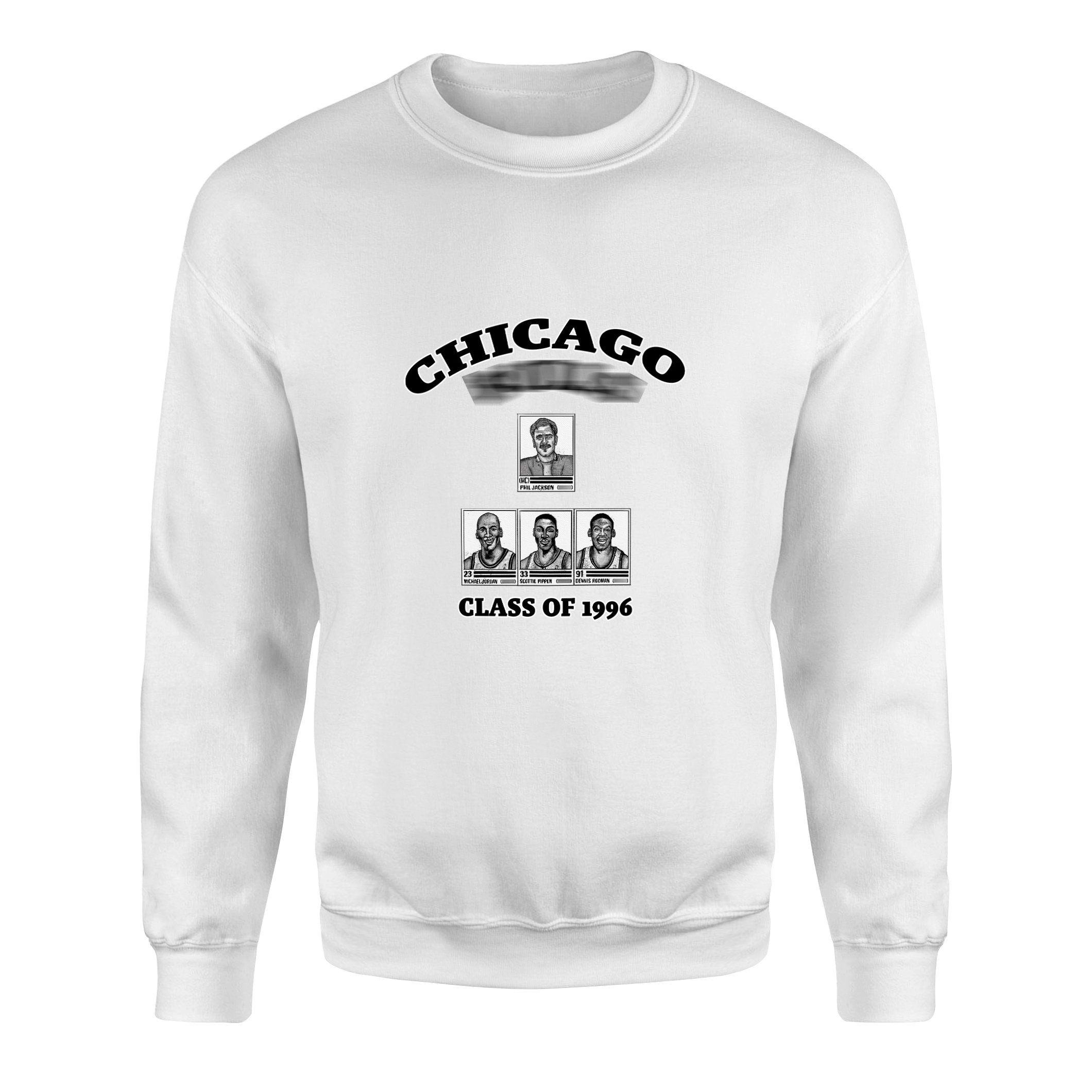 Chicago Class of 1996 Sweatshirt S - Beyaz