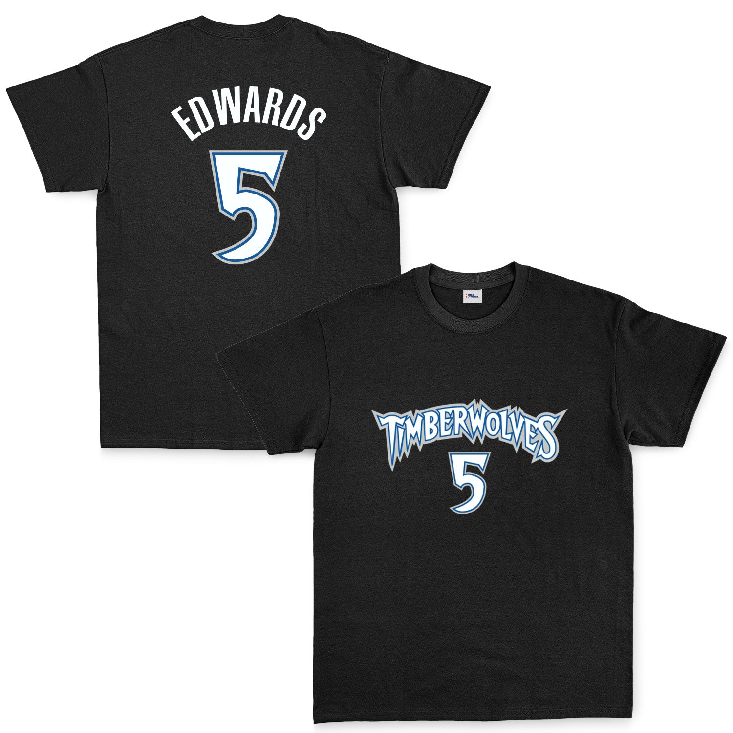 Anthony Edwards Minnesota Forma Tişört S - Siyah