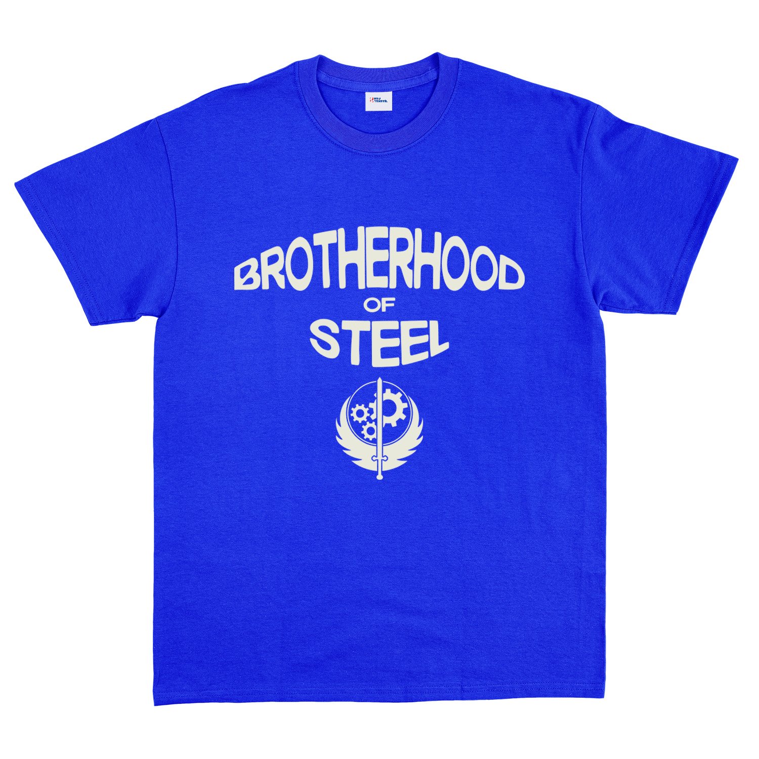 Brotherhood of Steel Tişört XXL - Mavi