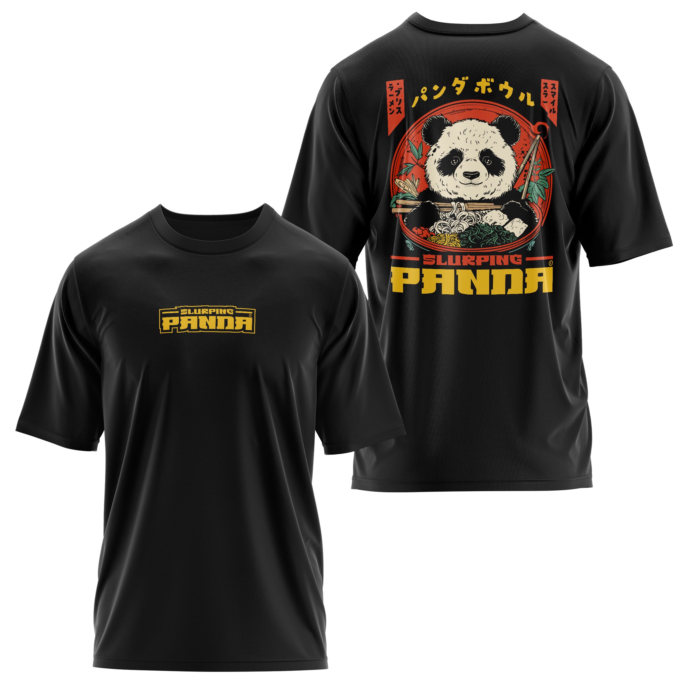 Slurping Panda Oversize Tişört