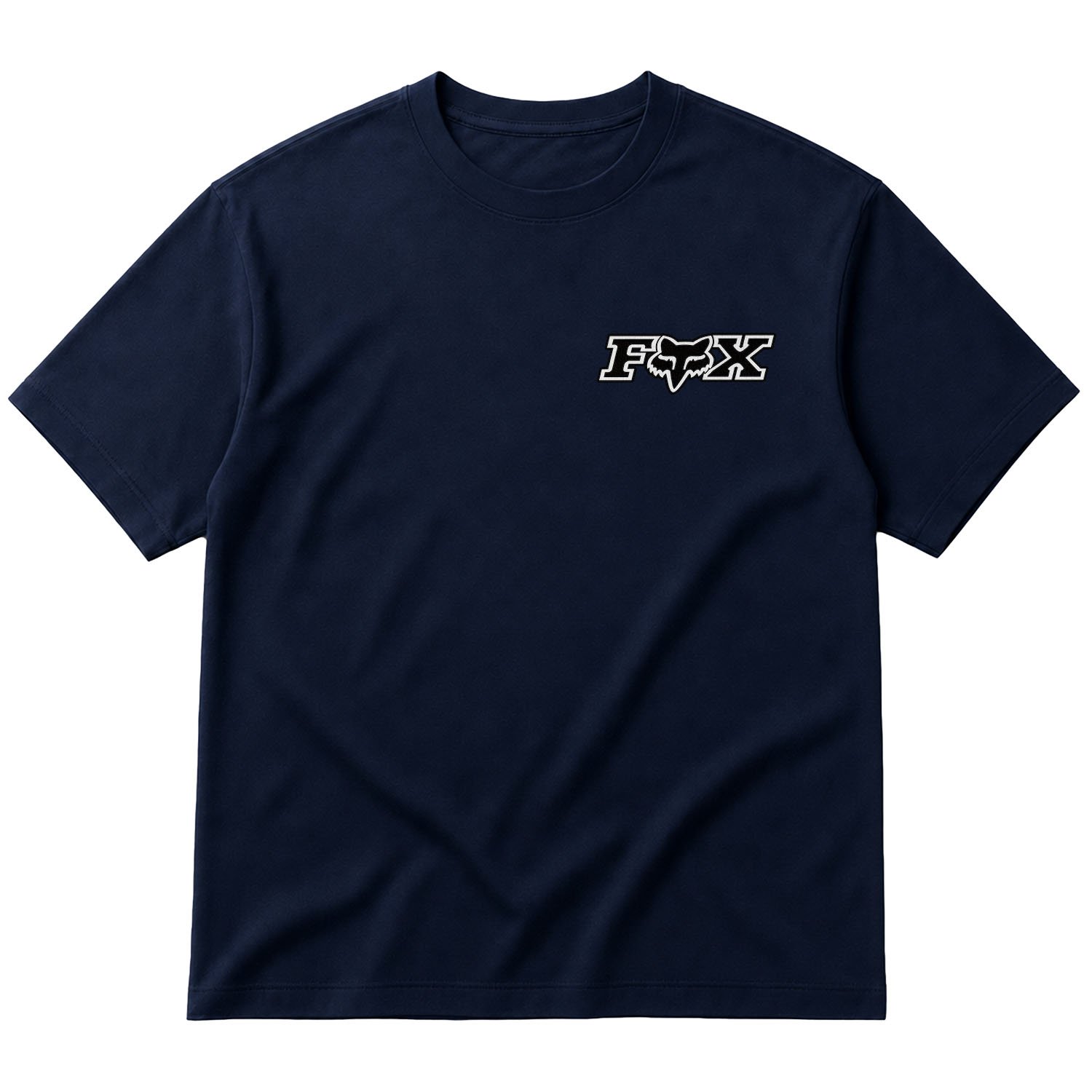 FOX Night Edition Oversize Tişört M - İndigo Mavisi