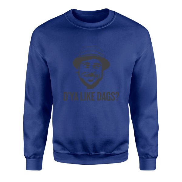 D’ya Like Dags? Snatch Sweatshirt M - İndigo Mavisi